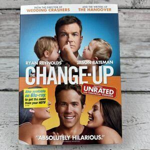 The Change-Up [2011 DVD] Ryan Reynolds Jason Bateman Unrated Theatrical Versions